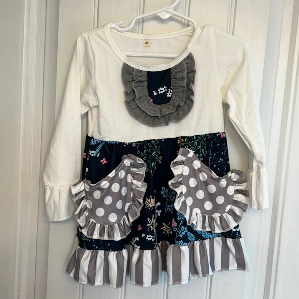 Matilda Jane like., (not MJ) Toddler size 2 (roomy) set. NWOT